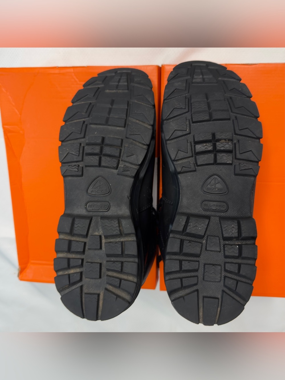 Nike ACG Air Max Goadome Black Leather Waterproof Boots Men’s Size 10 865031-009 - Picture 13 of 13